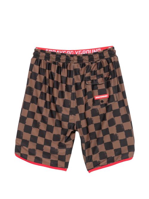 Boxer mare bambino Sprayground marrone Sprayground kids | SPY1472BRWNX
